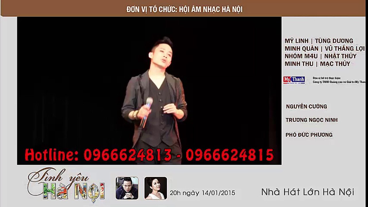 mua vé đêm nhạc tình yêu hà nội LH 0949373813 - 0949373815