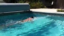 Piscine : nage à contre-courant