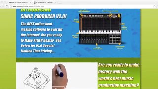 Sonic Producer Beat Maker - The Best Beat Maker!