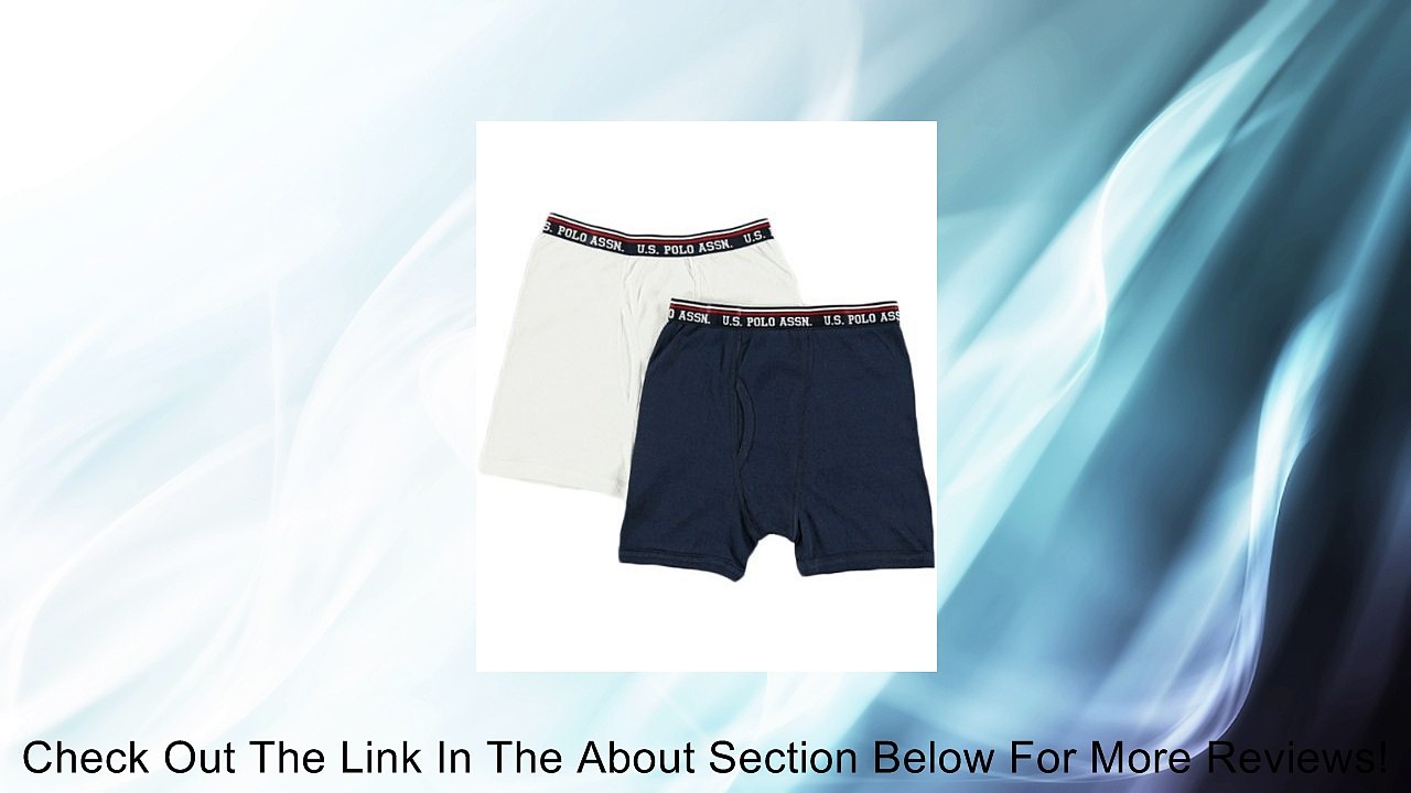 U.S. Polo Assn. Little Boys' 2-Pack Boxer Briefs Review