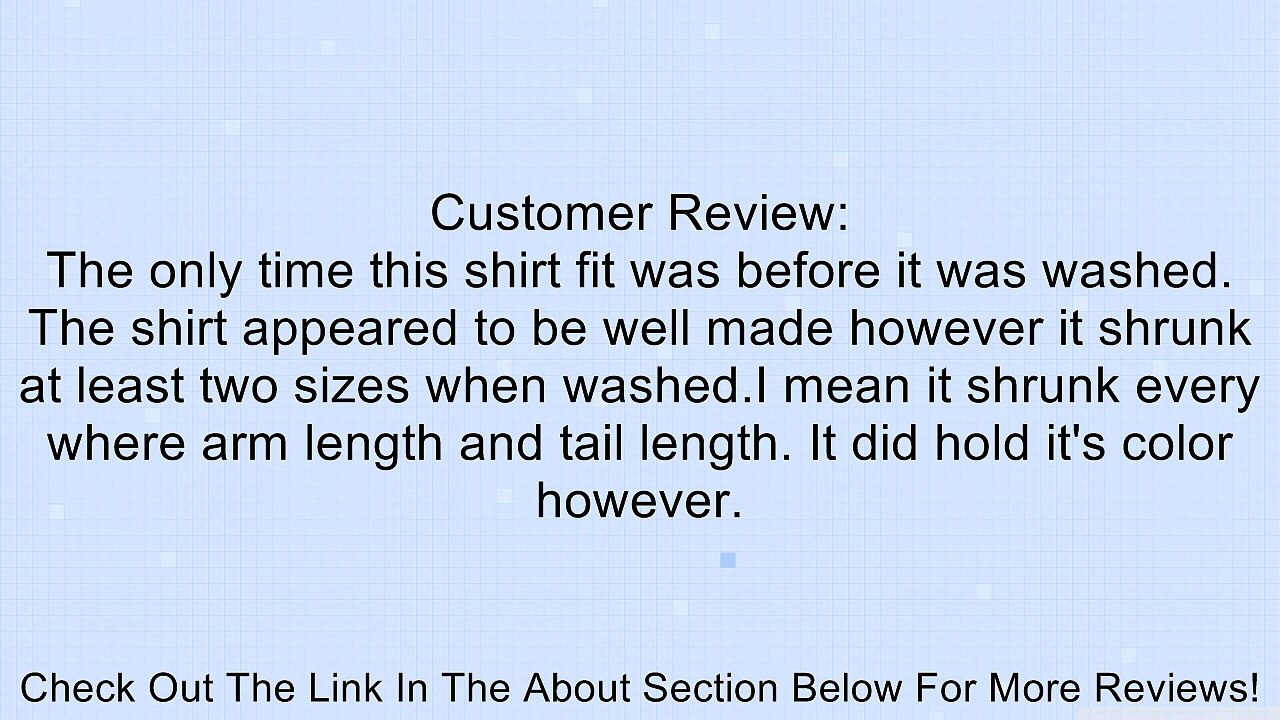 Universal L/S Unisex Pique Polo Shirt Review
