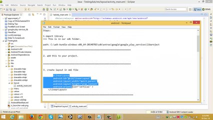 Add Admob ads to Android project