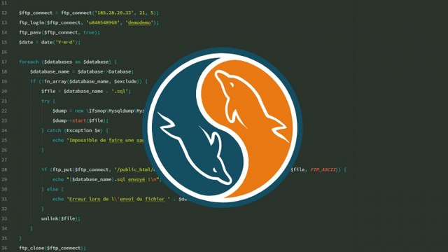 Tutoriel PHP : Dump Mysql