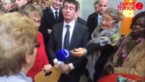 Rennes : Manuel Valls avec les habitants du Blosne