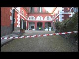 Napoli - Crollo di calcinacci in villa Pignatelli a Chiaia (18.12.14)