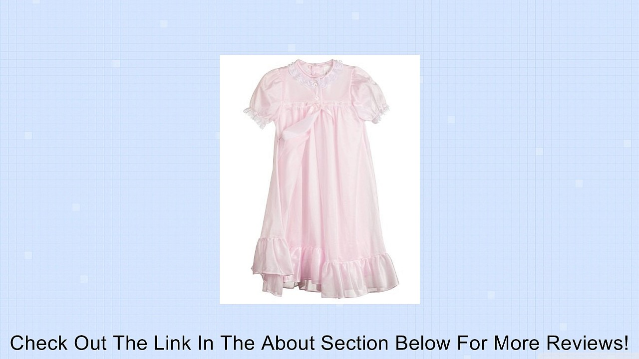 Laura Dare Girls Pink Short Sleeve Nylon Traditional Peignoir Set Review