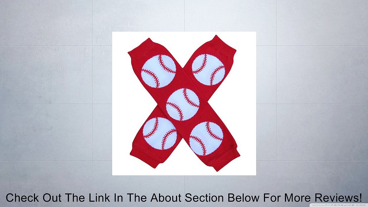 Baseball - Leg Warmers - for my Infant, Baby, Toddler, Little Girl or Boy Review