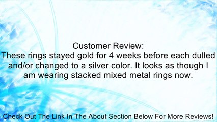 Jules Smith Edie Thin Gold Stackable Ring Review