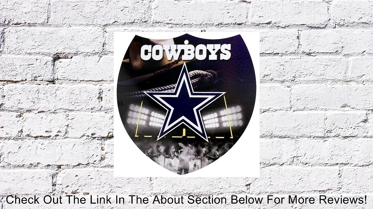 Dallas Cowboys NFL Team Shield Plastic Wall Sign Review