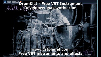 Free Drum Kit - VST Instrument - vstplanet.com