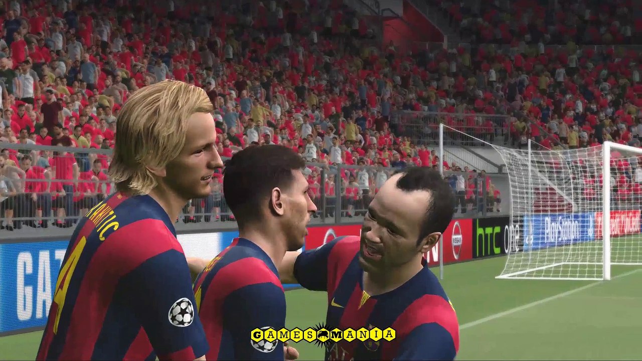 PES 2015 Goals and Player Faces