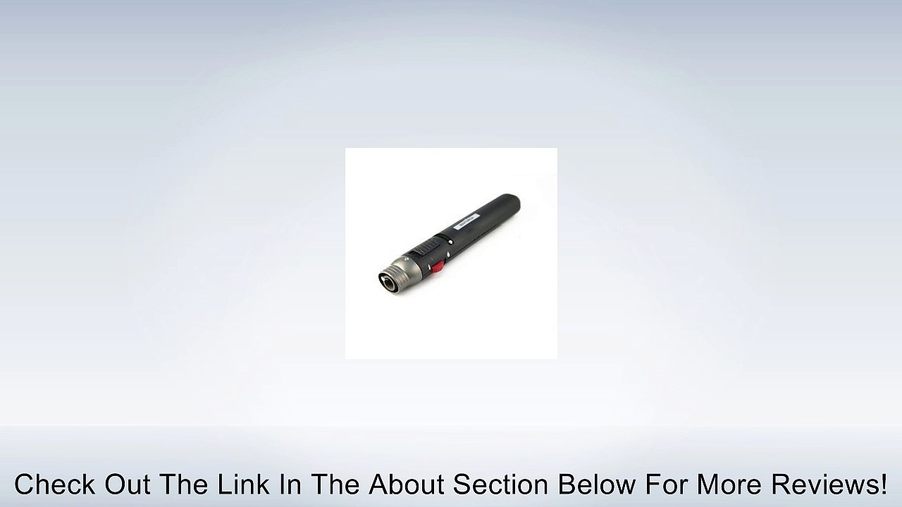 Pen Style Butane Jet Torch and Lighter (with Easy-Adjust Switch) Review