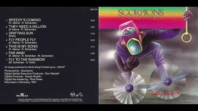 1974 fly to the rainbow - scorpions. 