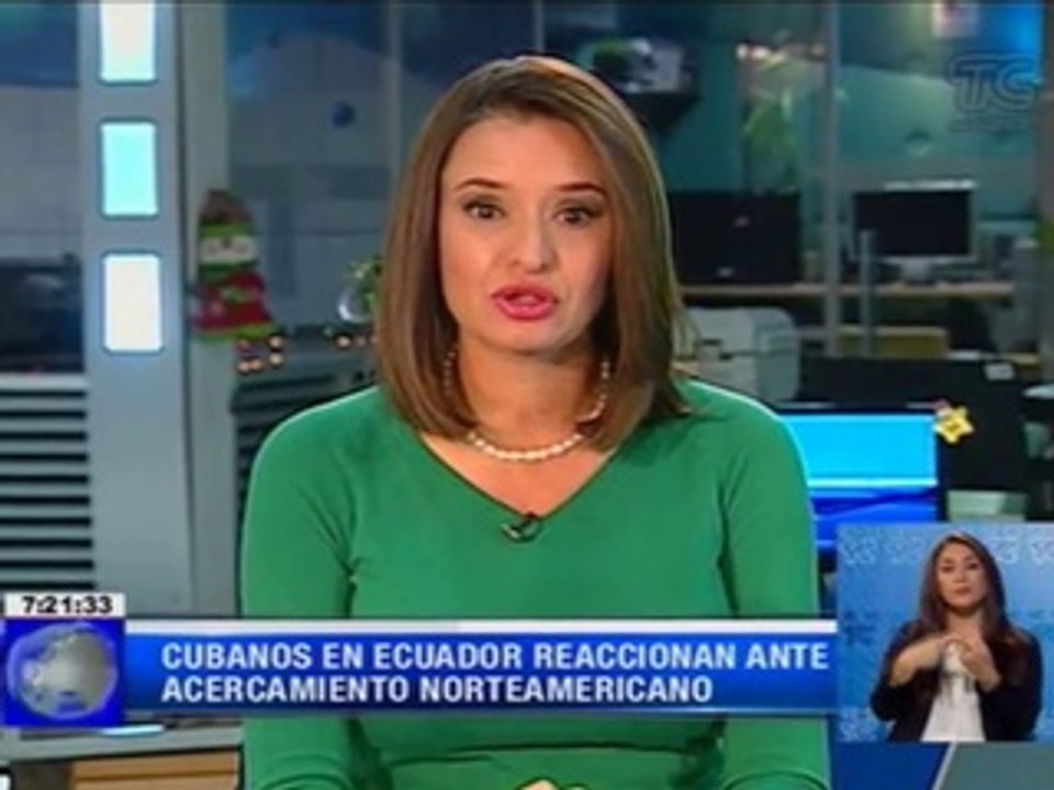 Cubanos en Ecuador reaccionan ante acercamiento norteamericano