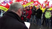 Valls à Brest. Manifestations et protestations
