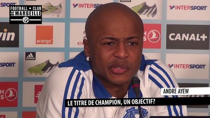 #OM: André Ayew evoque le titre de Champion de France
