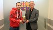 Iniesta and Messi receive 2013 IFFHS award