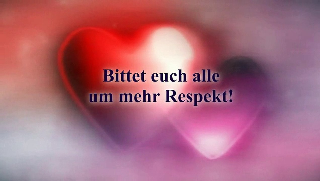 Wir brauchen mehr Respekt in der Gesellschaft