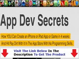 The App Dev Secrets Real App Dev Secrets Bonus   Discount