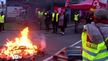 VOtv Les syndicats bloquent le Conseil général du Val-d'Oise
