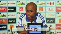 André Ayew sur LOSC - OM