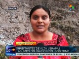 Comunidad de Alta Vera Paz exige la reparación de derrumbe