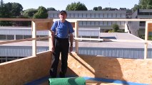 Etanchéité des toitures terrasses par membrane 3T sur éléments porteurs en bois