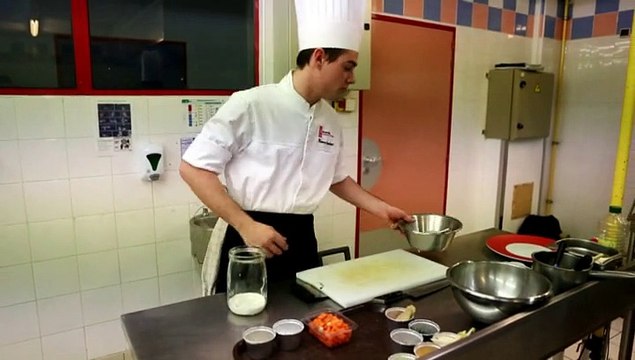 Recettes de Noël du lycée d'Avesnes-sur-Helpe: flan de potimarron