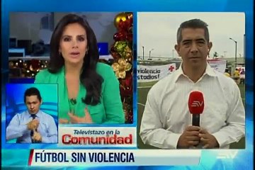 Campaña fútbol sin violencia