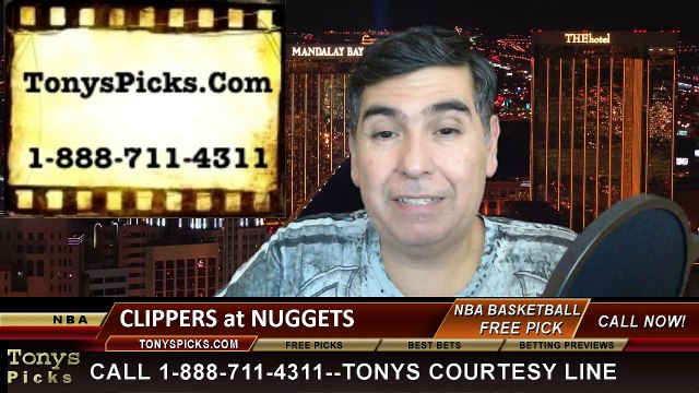 Denver Nuggets vs. LA Clippers Free Pick Prediction NBA Pro Basketball Odds Preview 12-19-2014