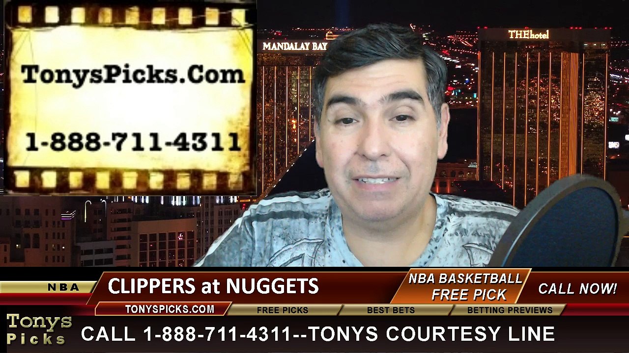 Denver Nuggets vs. LA Clippers Free Pick Prediction NBA Pro Basketball Odds Preview 12-19-2014