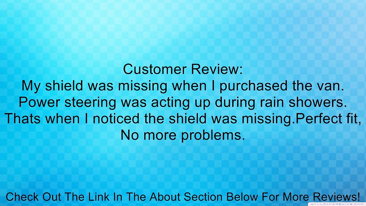 Chrysler, ACCESSORY DRIVE SHIELD, 4857221AB Review