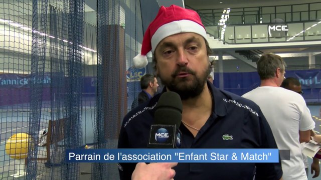 Enfant star & match : Henri Leconte, Denis Brogniart, Xavier (IDV4)… le tennis réunit les stars et les enfants