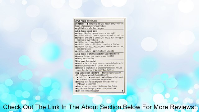 Good Sense Junior Strength Ibuprofen Tablets, 100 mg, 24 Count Review