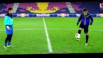 Amazing football tricks Ronaldo Messi Neymar