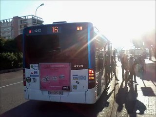[Sound] Bus Mercedes-Benz Citaro Facelift n°1242 de la RTM - Marseille sur les lignes 16 et 16 S