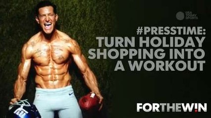 Steve Weatherford shows you how to turn Christmas shopping into a workout
