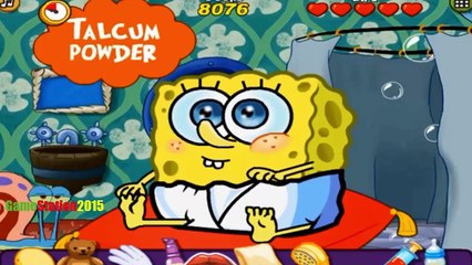 SpongeBob Square Pants bath and dress up game - Gameplay
