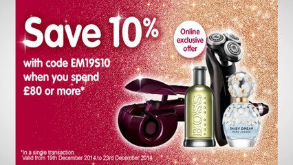 Xmas shopping UK 2014 last minute