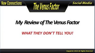 The Venus Factor Review