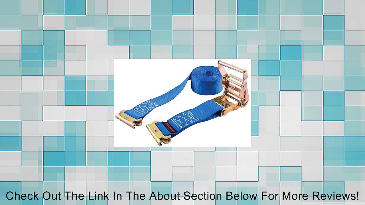 E-TRACK RATCHETING LOGISTRIC STRAP - 2" X 16FT, Manufacturer: ERICKSON, Manufacturer Part Number: 09137-AD, Stock Photo - Actual parts may vary. Review