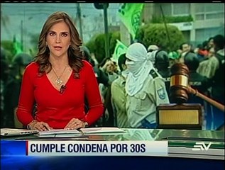 Sentenciado por sublevación del 30S salió en libertad