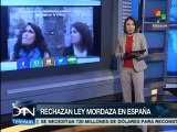 Se espera masiva movilización en España en rechazo a la Ley Mordaza