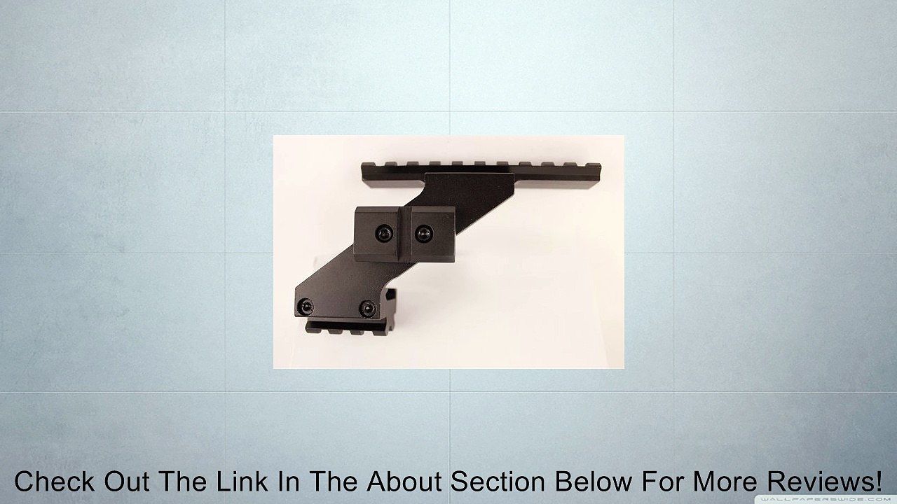 UNIVERSAL TACTICAL PISTOL SCOPE MOUNT WEAVER & PICATINNY RAIL SIGHT LASER LIGHT Review