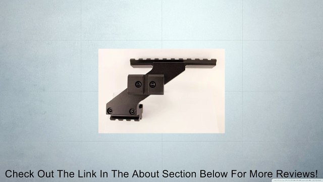 UNIVERSAL TACTICAL PISTOL SCOPE MOUNT WEAVER & PICATINNY RAIL SIGHT LASER LIGHT Review