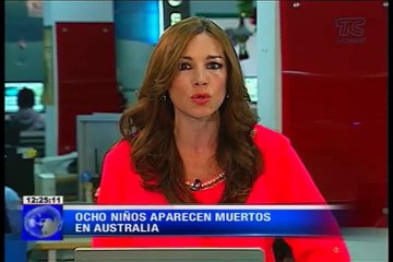 Ocho niños hallados muertos en Australia