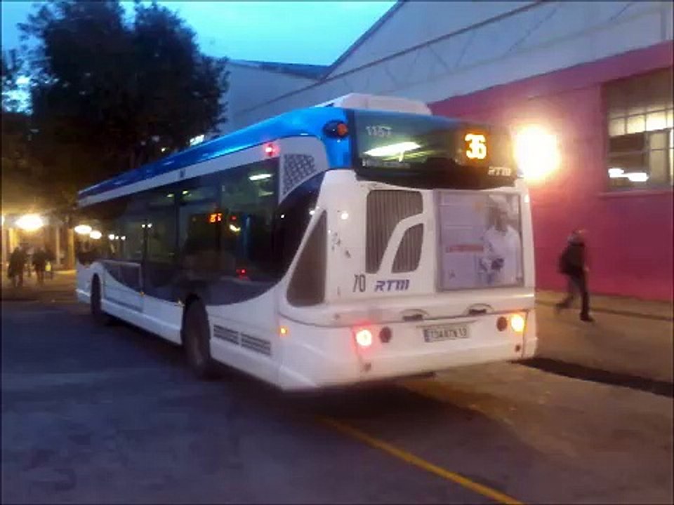 [Sound] Bus Heuliez Bus Access'Bus GX 327 n°1157 de la RTM - Marseille sur les lignes 36 et 36 B