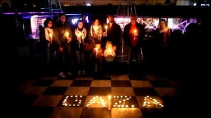 Yunanistan'da Gazze'ye Destek Eylemi