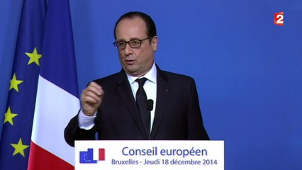 Croissance 2015 : François Hollande commente l'optimisme de l'Insee