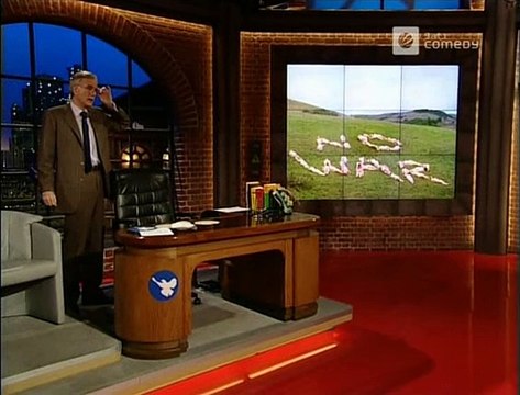 Die Harald Schmidt Show - 1196 - 2003-01-30 - Steffen Möller, Lebende Friedenstaube